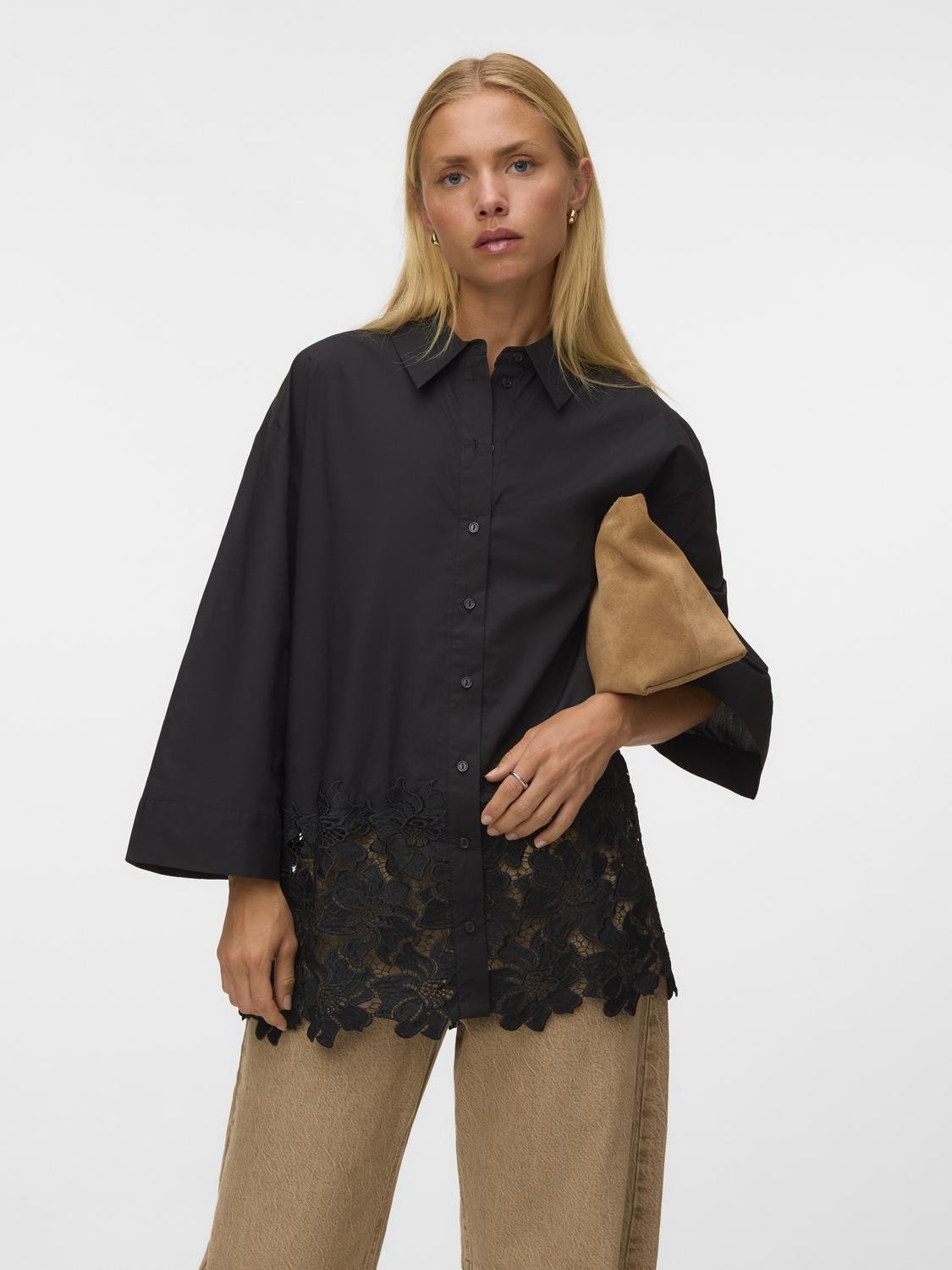 VMRITTA Shirt - Black - VERO MODA & VILA Bergvik